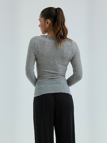 T-shirt Seamless Basic en gris