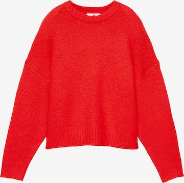 Pull&Bear Neulepaita värissä punainen: etupuoli