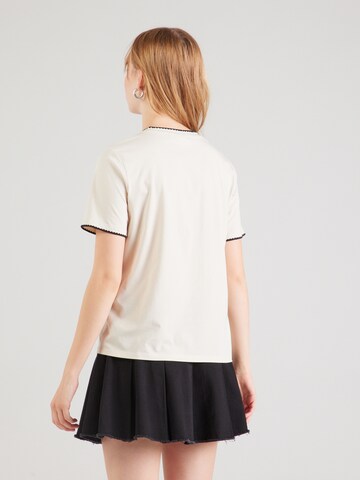 VILA T-shirt 'VIAlbia' i beige