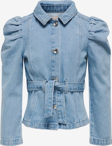 Veste mi-saison KIDS ONLY en bleu : devant