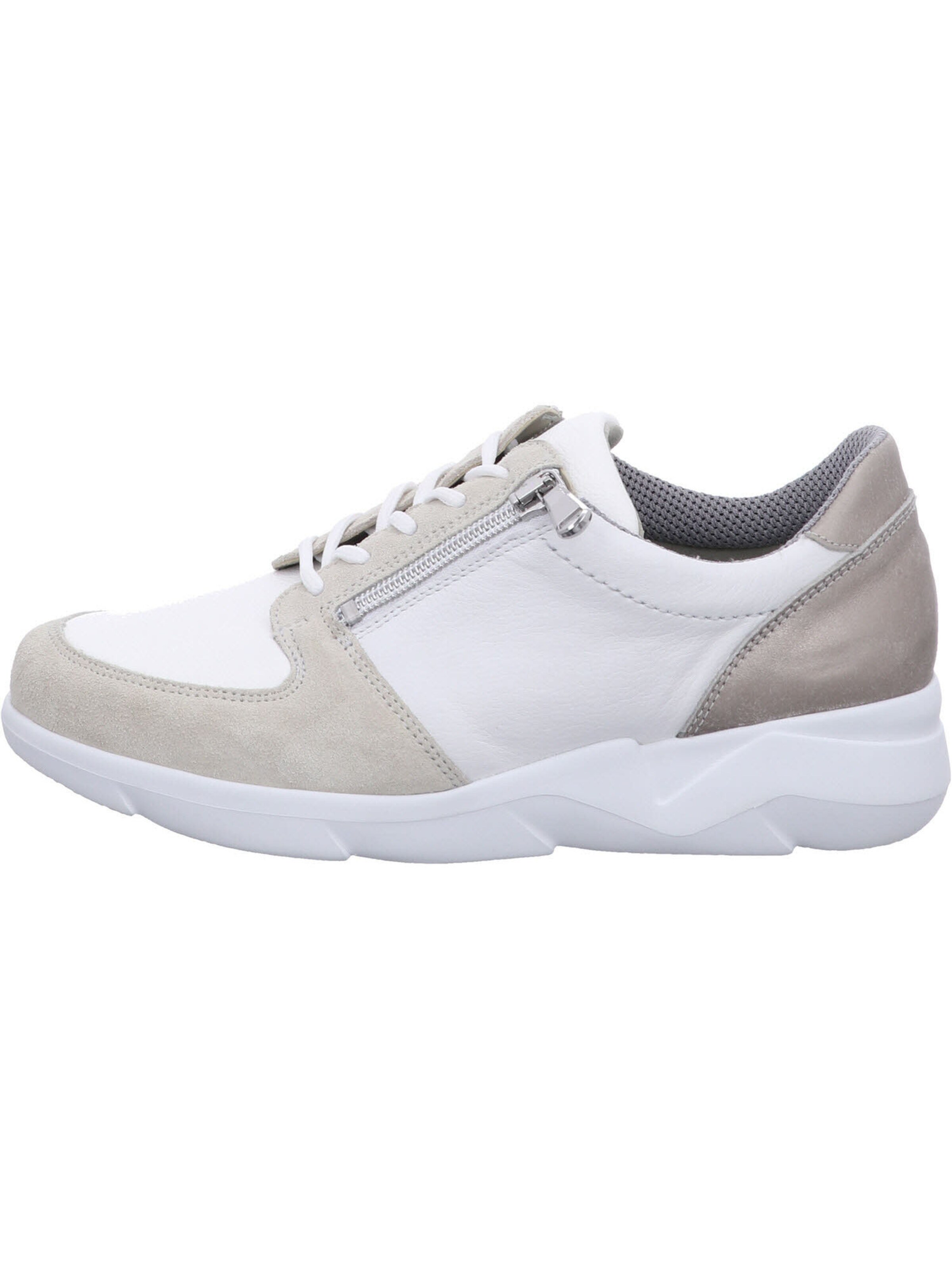 WALDLÄUFER Sneaker 'Funky' in Weiß: Vorderseite