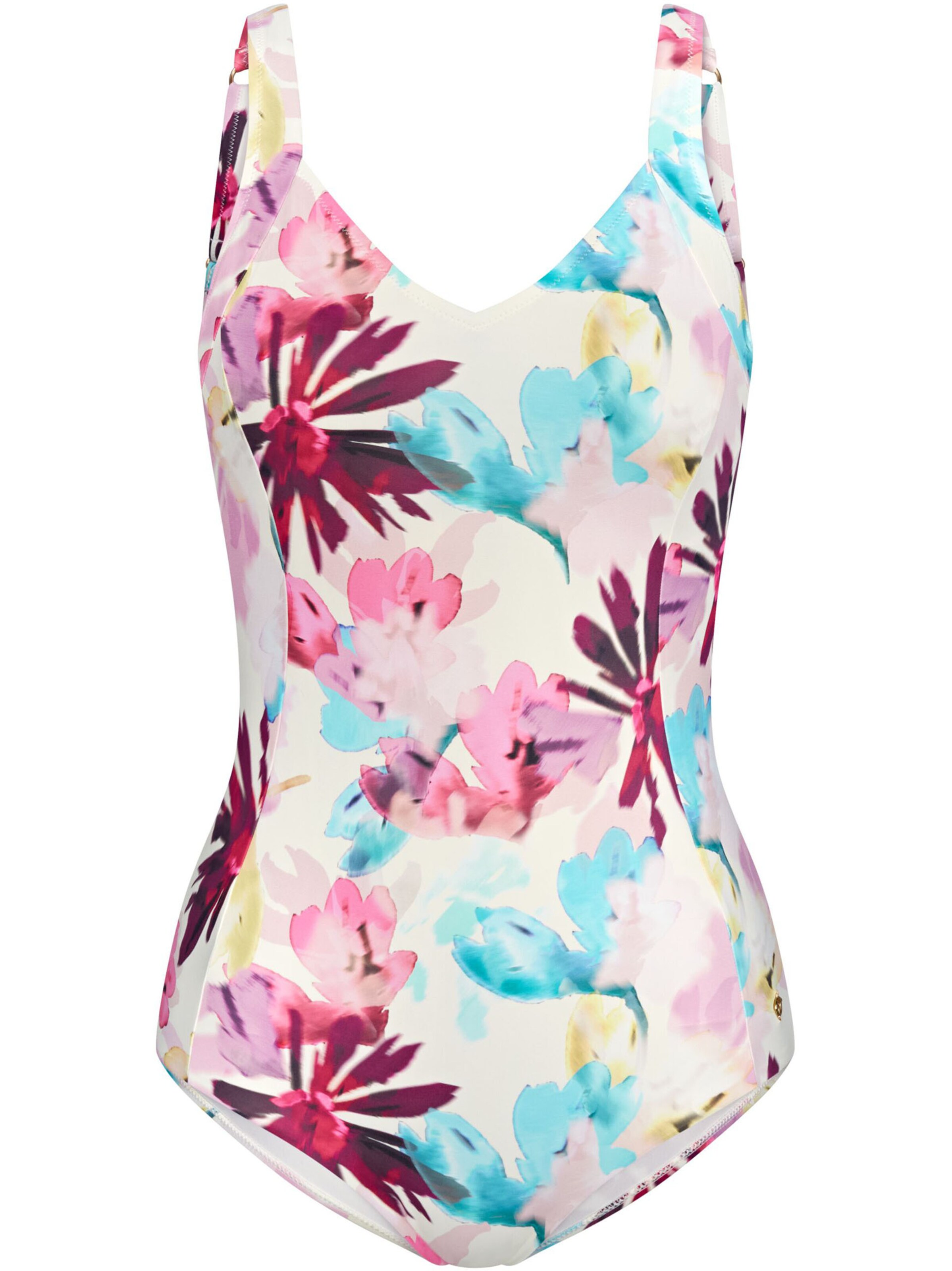 TRIUMPH Badeanzug ' Summer Fleur ' in Pink: Vorderseite