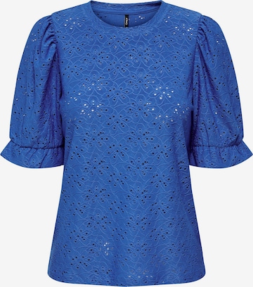 ONLY T-Shirt 'SMILLA' in Blau: predná strana