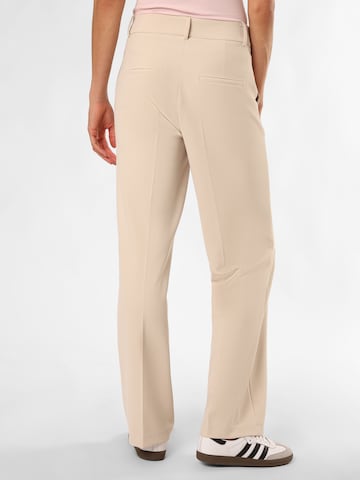Cambio Regular Bandplooibroek 'Amelie' in Beige
