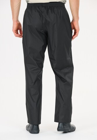 Weather Report Regular Outdoor trousers 'Pack'way' in Black