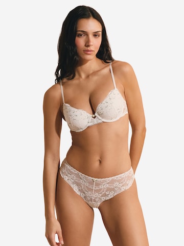 Culotte 'BOUQUET' ETAM en blanc