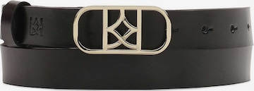 Kazar Belt in Black: front