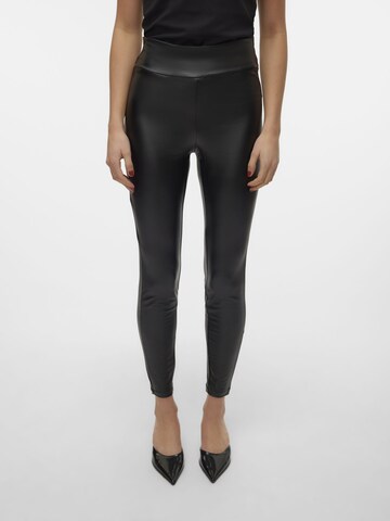 VERO MODA Skinny Leggings 'Suella' in Black: front