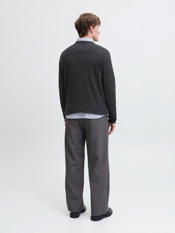 JACK & JONES Sweater 'JJEPERFECT' in Black