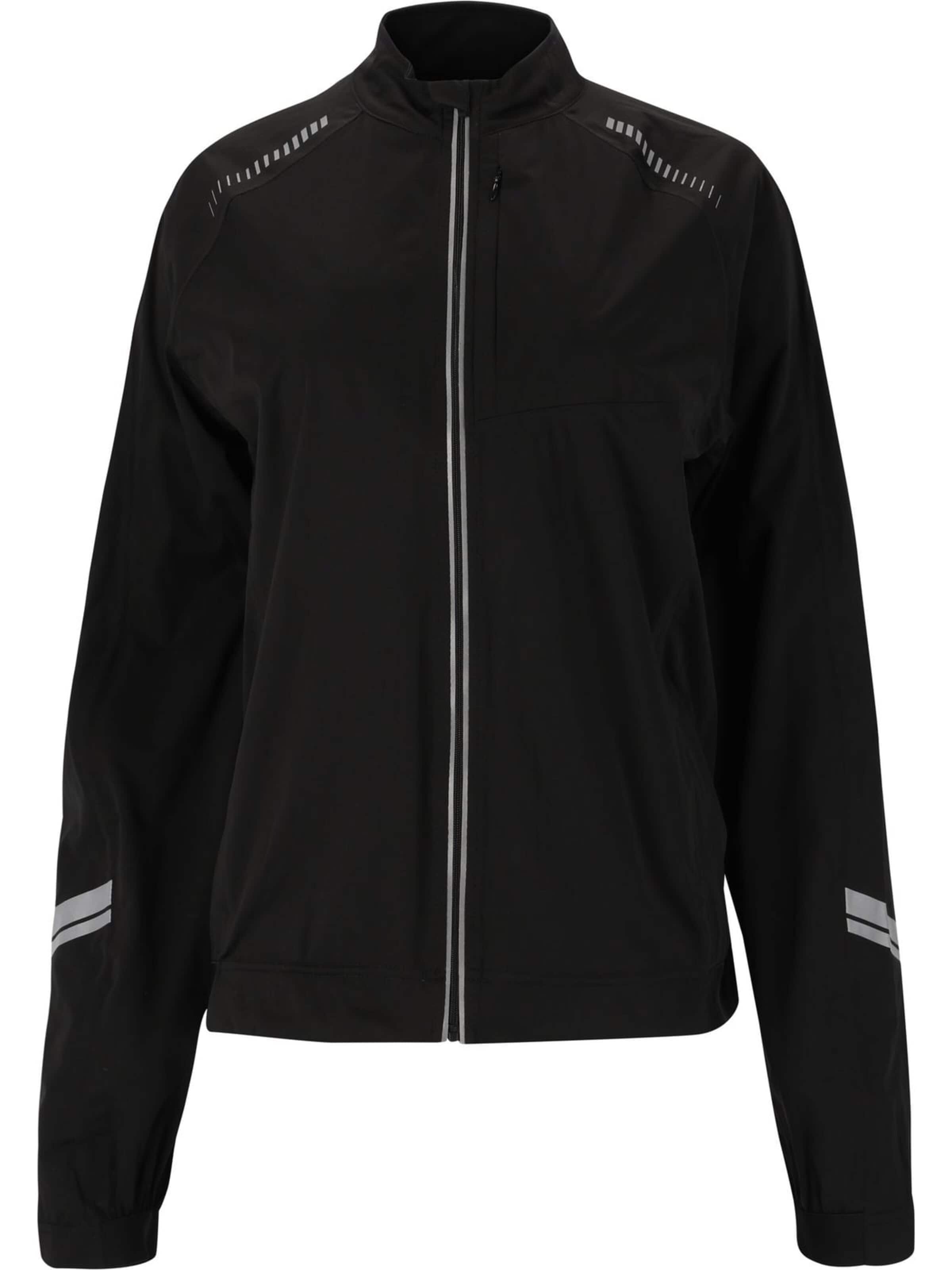 ENDURANCE Between-Season Jacket 'Waloha W Cycling/MTB AWG Jacket' in Black: front