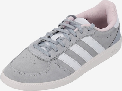 Sportbačiai be auliuko 'Breaknet Sleek' iš ADIDAS SPORTSWEAR, spalva – pilka / balta, Prekių apžvalga