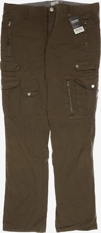 GAUDÌ Pants in 4XL in Brown: front