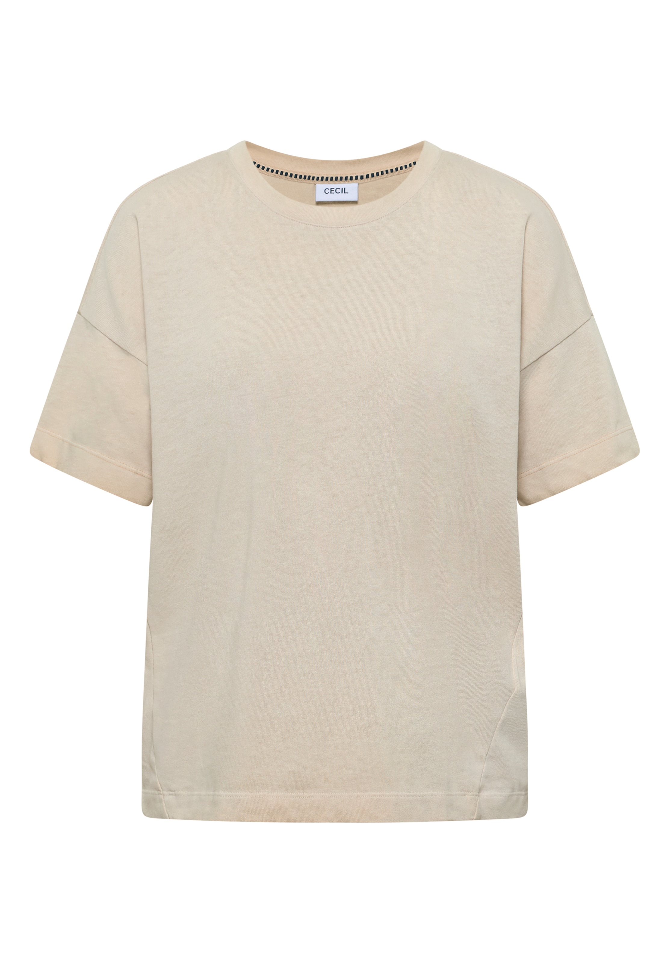 CECIL T-Shirt in Beige: Vorderseite