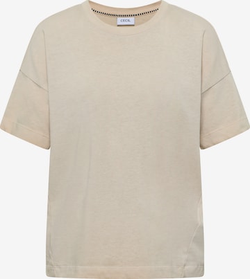 CECIL Shirt in Beige: front