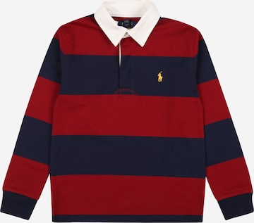 T-Shirt Polo Ralph Lauren en rouge : devant