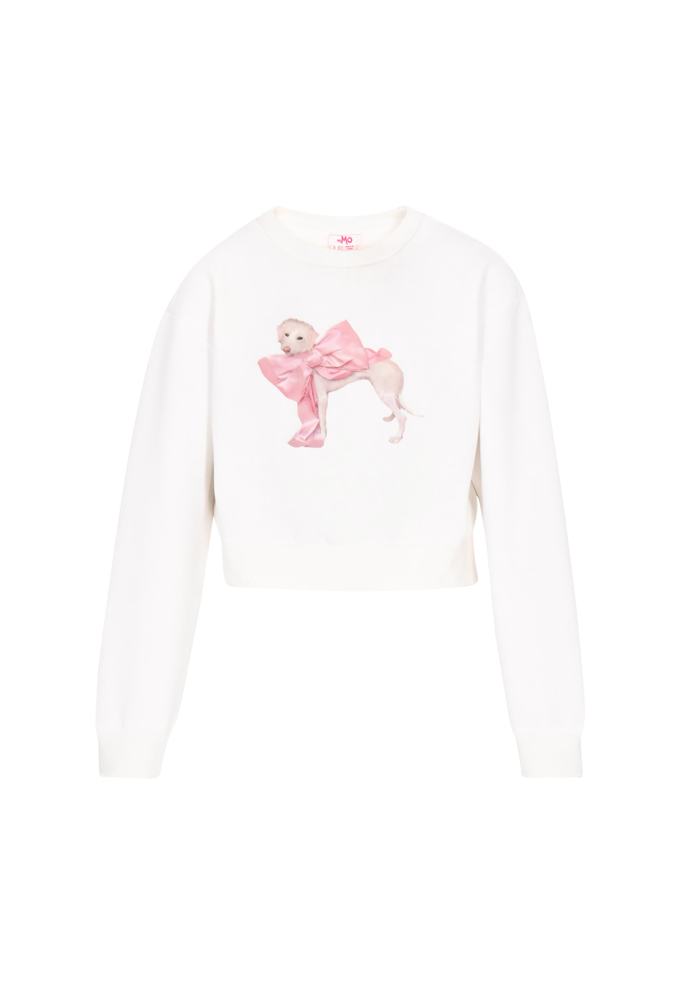 MYMO - Sweatshirt em branco: frente