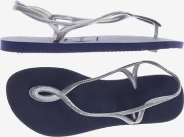 HAVAIANAS Sandals & High-Heeled Sandals in 39 in Silver: front