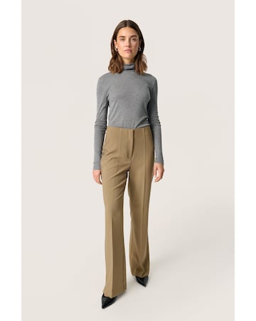 évasé Pantalon 'SLCorinne' SOAKED IN LUXURY en vert