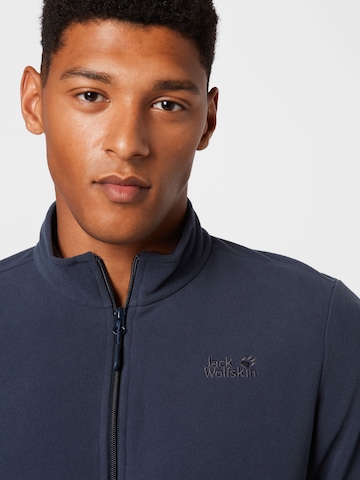 JACK WOLFSKIN Athletic Sweater 'GECKO' in Blue