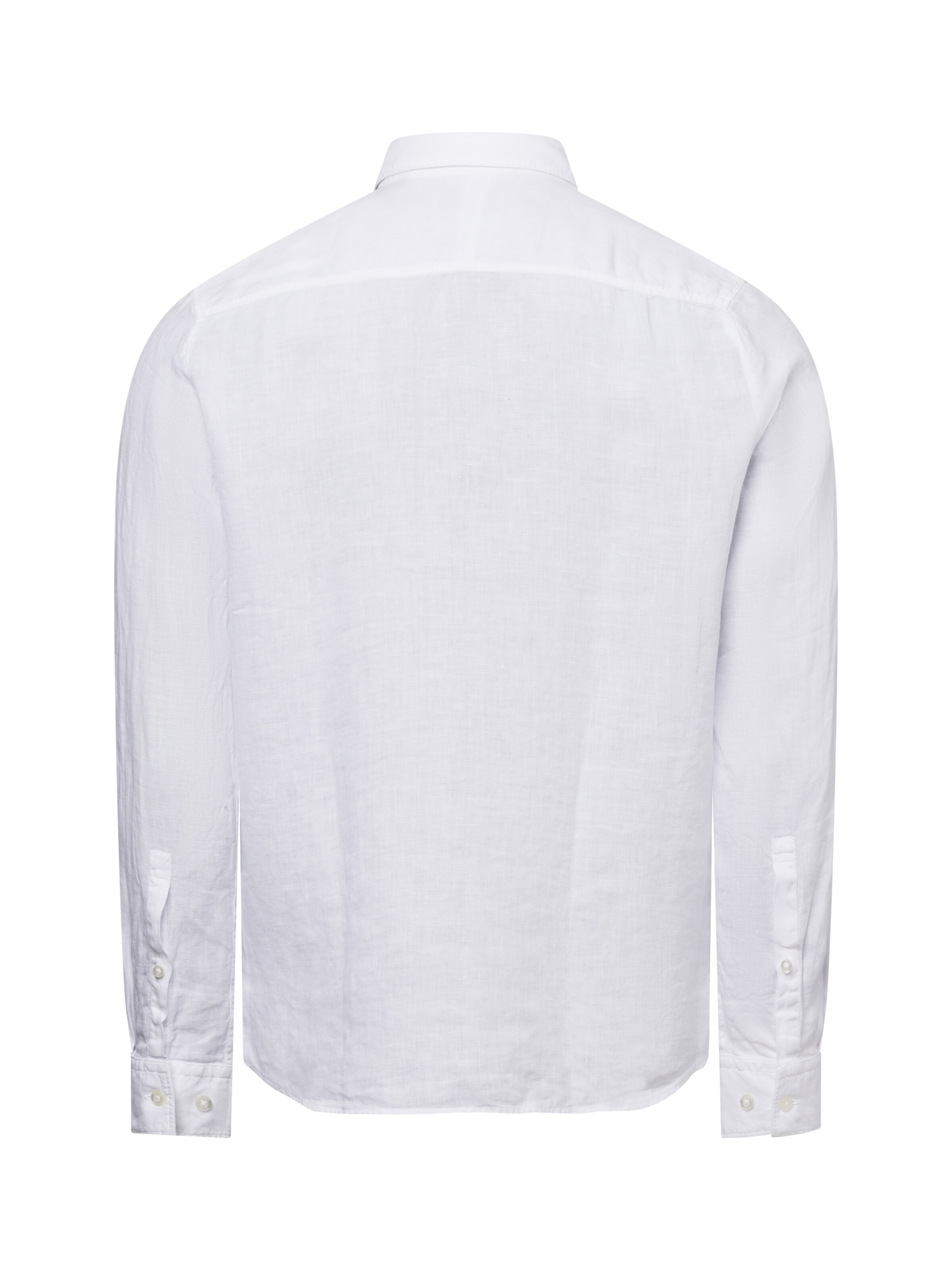 HUGO Regular Fit Hemd ' Ermann ' in Weiß