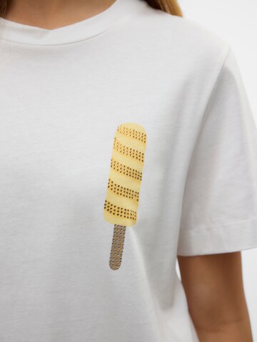 VERO MODA - Camiseta 'VMBerta Mette' en blanco