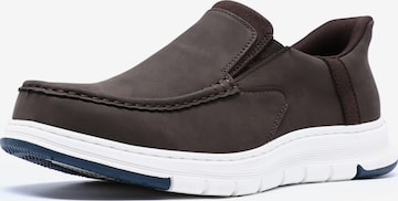 ALLTHEMEN Slipper 'Beleg' in Braun: Vorderseite
