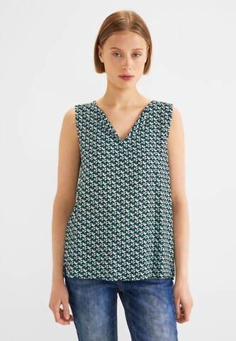 STREET ONE Blouse in Green: front