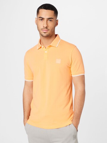 BOSS Shirt 'Passertip' in Oranje: voorkant