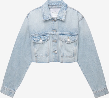 Pull&BearPrijelazna jakna 'CAZADORA' - plava boja: prednji dio