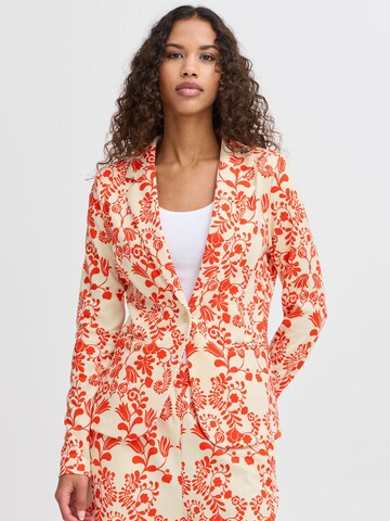ICHI - Blazer 'Kate' em vermelho