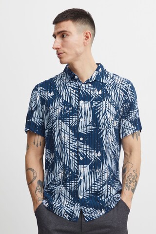 11 Project Regular fit Button Up Shirt 'Barba' in Blue: front