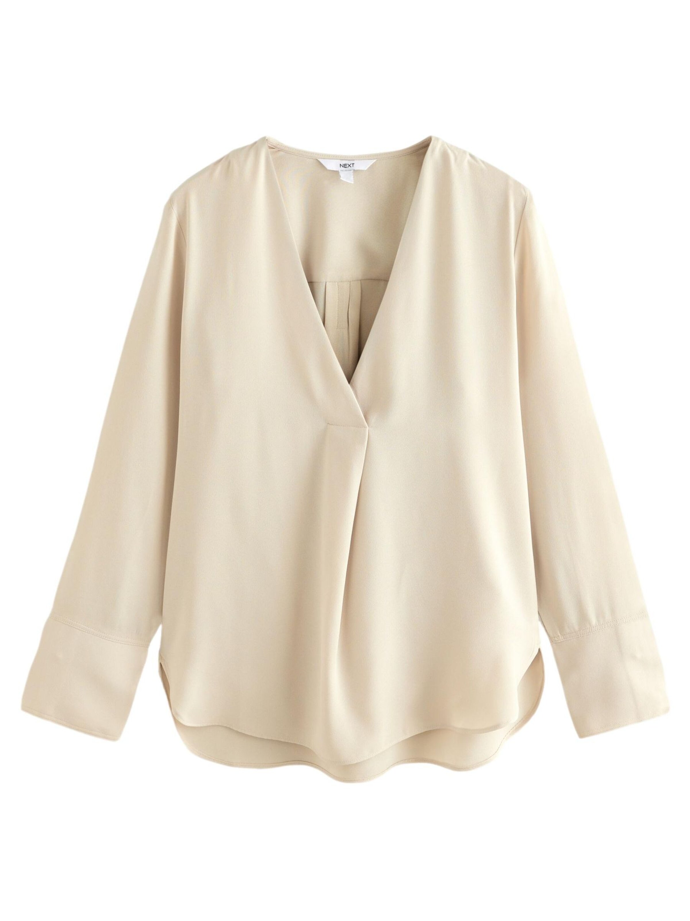 Next - Blusa en gris: frente