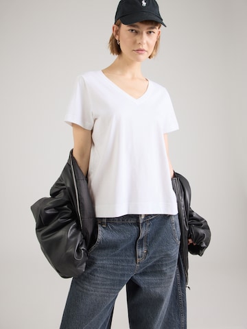 T-shirt s.Oliver en blanc : devant
