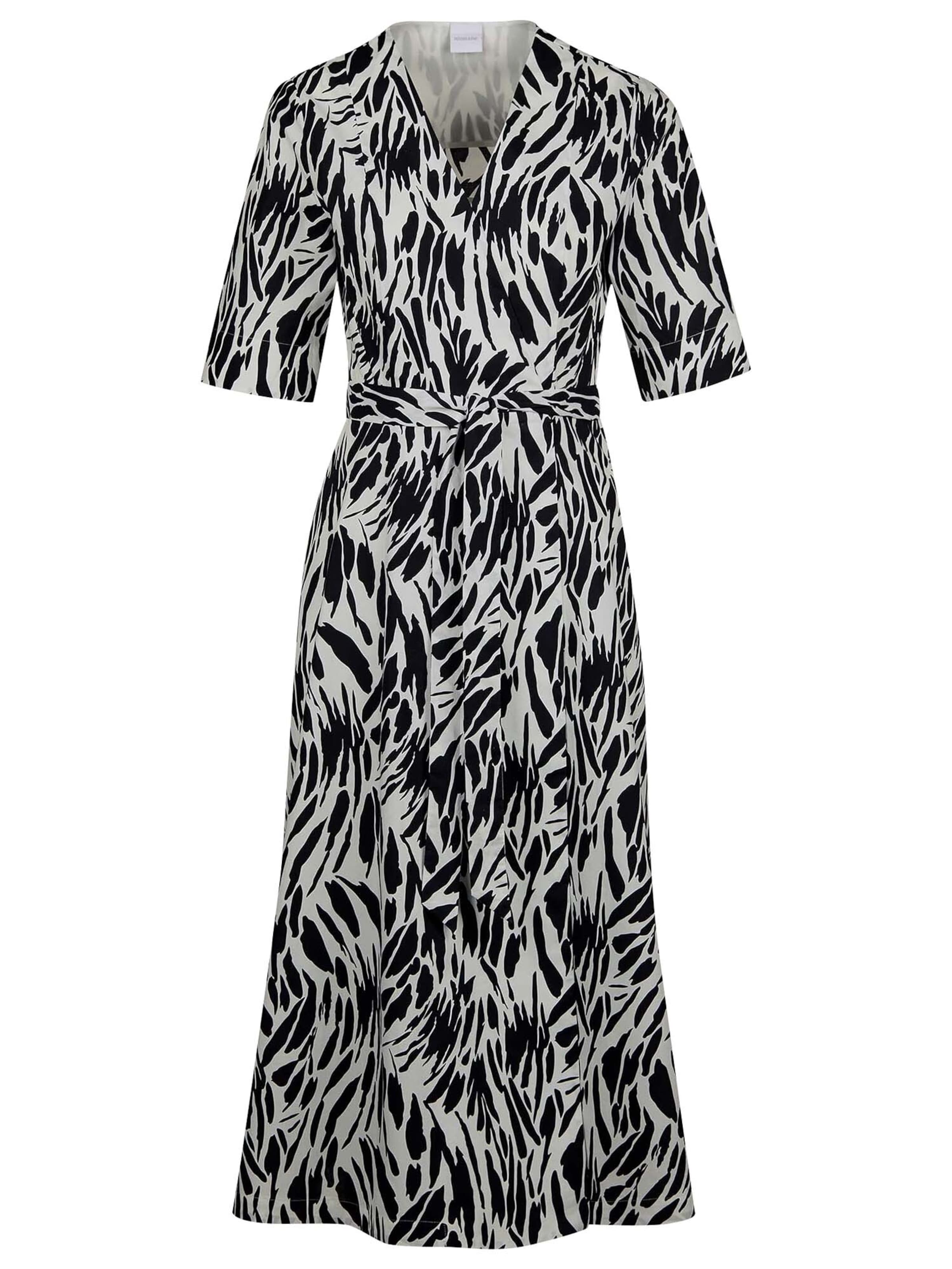 Robe MADELEINE en noir : devant