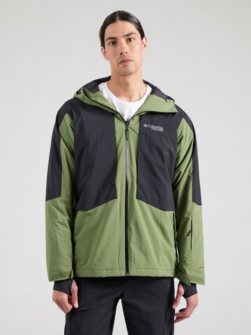 COLUMBIA Outdoorjas 'Highland Summit II' in Groen: voorkant