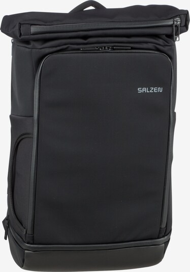 SALZEN Rucksack 'Triplete M Fabric' in schwarz, Produktansicht