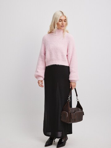 NA-KD Sweater in Pink: front