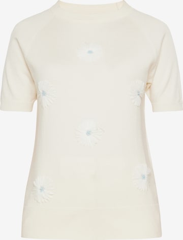 Bluză de molton de la usha FESTIVAL pe bej: față