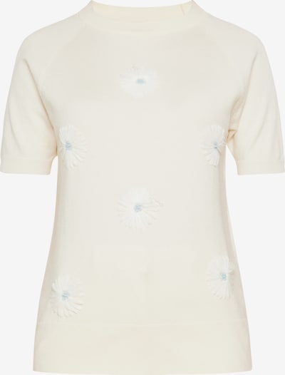 usha FESTIVAL Sweater majica u bež / bijela, Pregled proizvoda