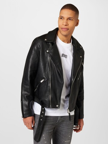 AllSaints Between-season jacket 'ALLEN' in Black: front