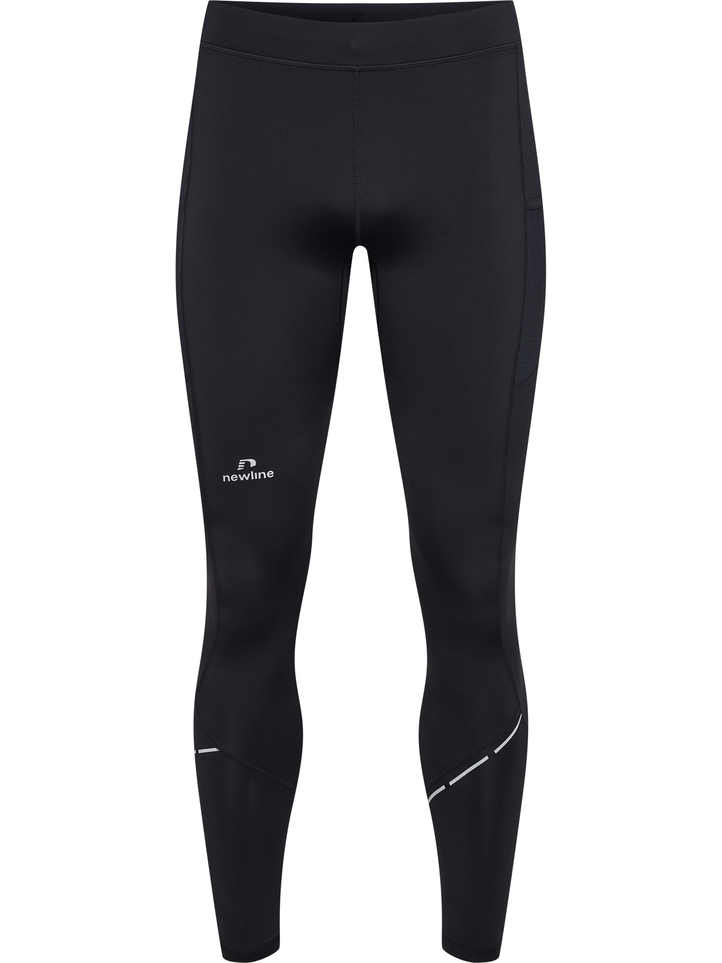 Newline Skinny Sportsbukser 'Race' i sort: forside