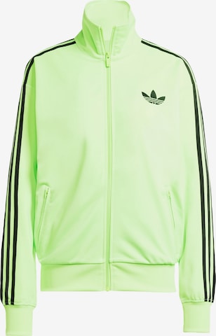 Veste de survêtement 'Adicolor Classic Firebird' ADIDAS ORIGINALS en vert : devant