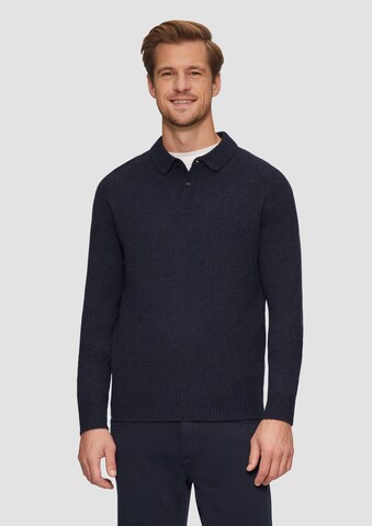 Pull-over s.Oliver en bleu : devant