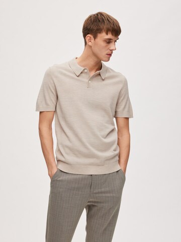 SELECTED Sweater 'TOWN' in Grey: front