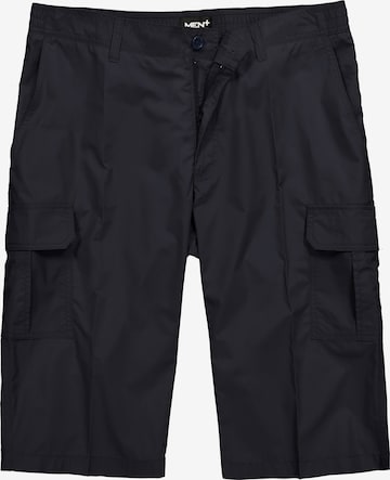 Men Plus Regular Cargo trousers in Blue: front