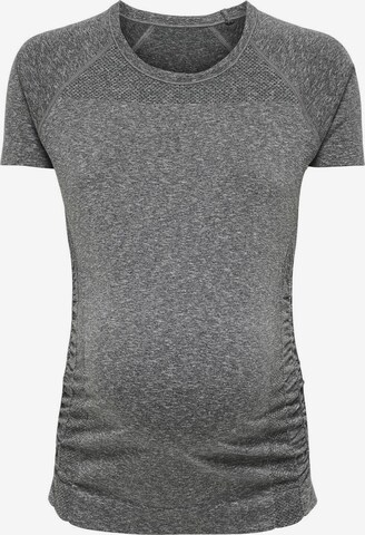 T-shirt fonctionnel Only Maternity en gris