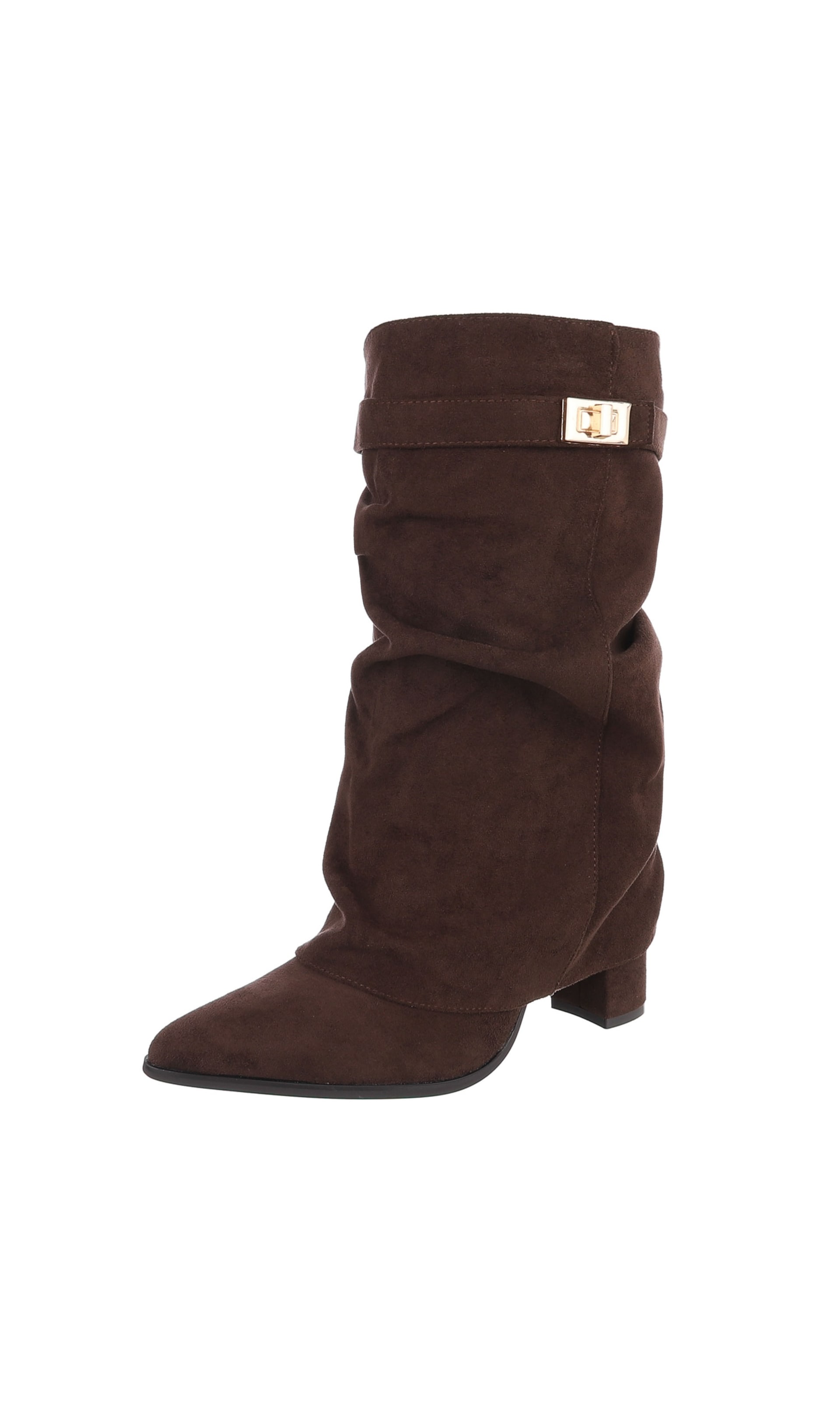 Ital-Design Boots in Brown: front