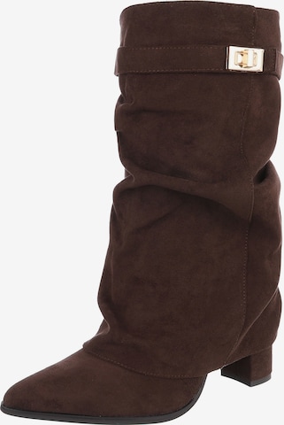 Ital-Design Boots in Brown: front