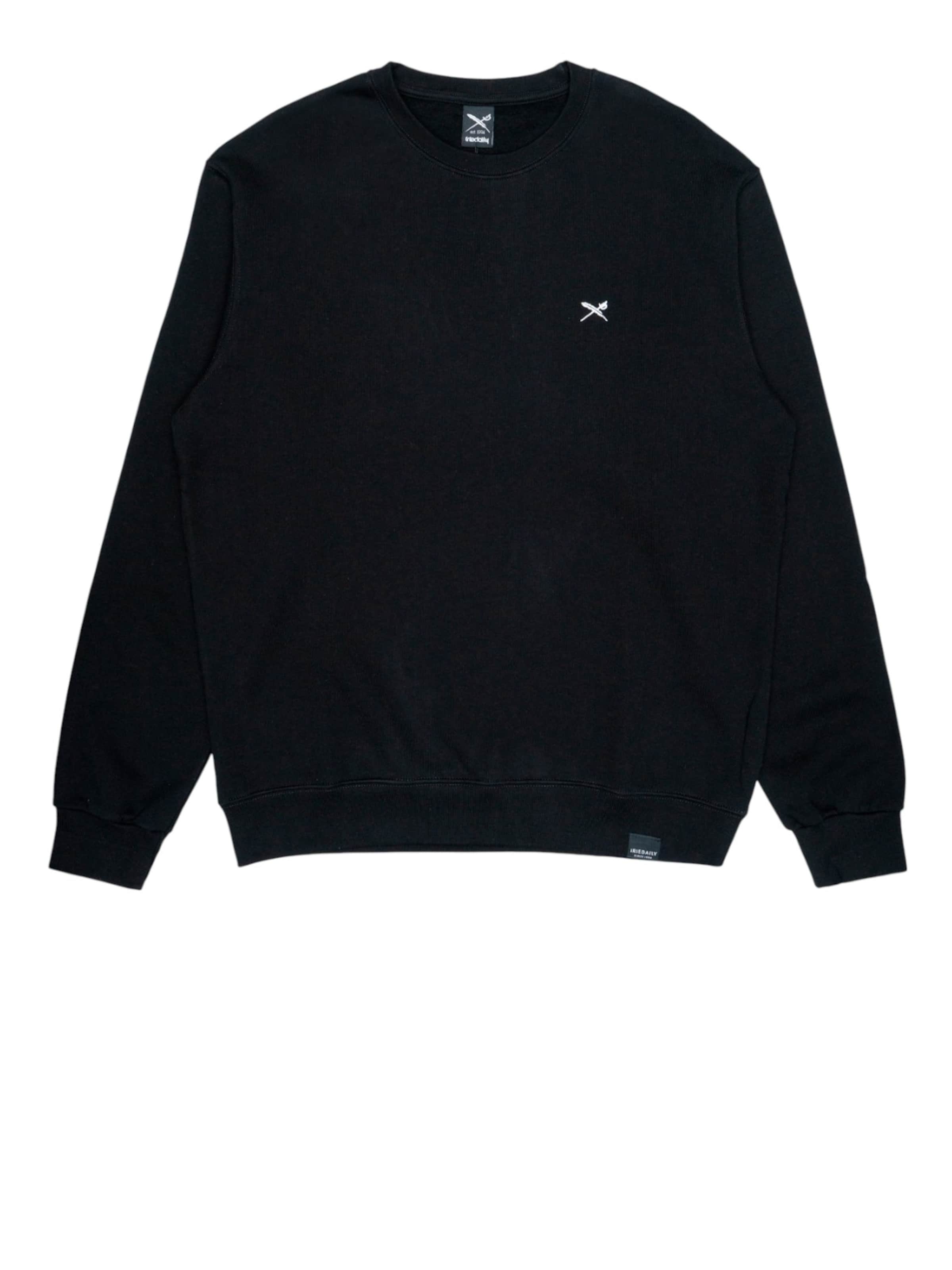 Felpa di Iriedaily in nero: frontale
