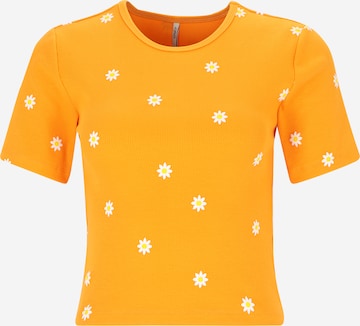 Only Tall Shirt in Oranje: voorkant